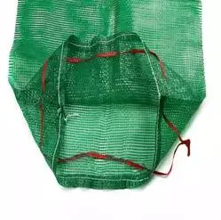 Thickened Woven PP Leno Firewood Mesh Bag Potato and Onion Special Packaging Bag with Drawstring