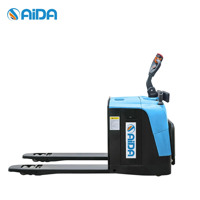 3 Ton 3t Warehouse Equipment Electric Hydraulic Pallet Truck Full Electric Pallet Truck with Curtis Controller From Aida Factory