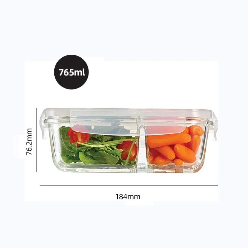 Food Box /Transparent Glass Box for Home Kitchen