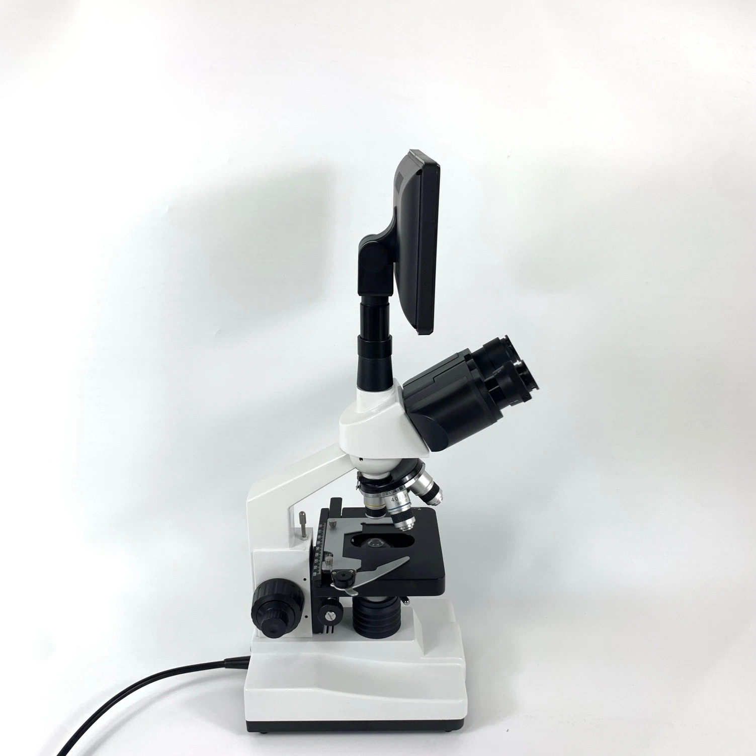 Fournisseur d'experts de la tête microscope trinoculaire avec écran Xsp-100sm