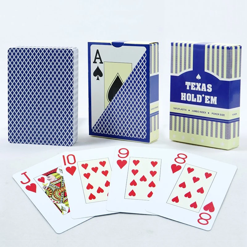 Custom Logo Printing Durable Classical German Black Core Luxury Poker Card Recyclable Eco-Friendly 54 Paper Playing Cards