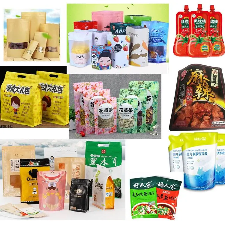 High Speed Premade Pouch Packing Machine Food Packaging Machines