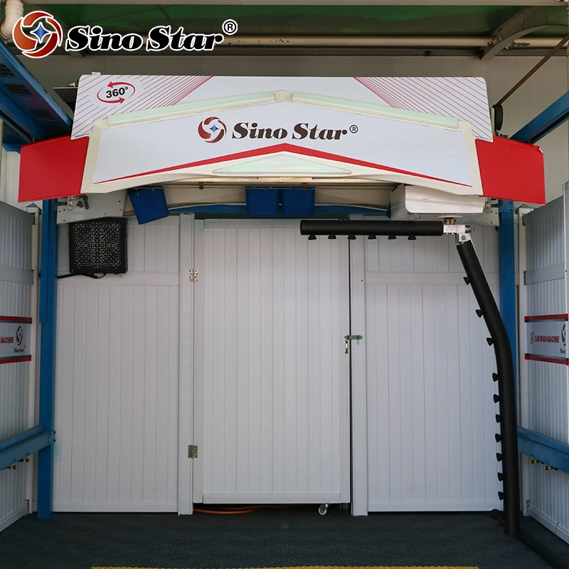 4-7min/Car, 8 Hours 100 Cars Automatic Touch Free Car Wash Equipment for Russia Gas Station and Free Customize Power