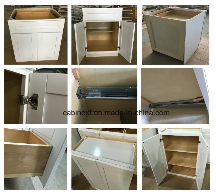 Wholesale/Supplier Plywood Box Solid Birch Wood Door Cabinets Kitchen Manufacturer