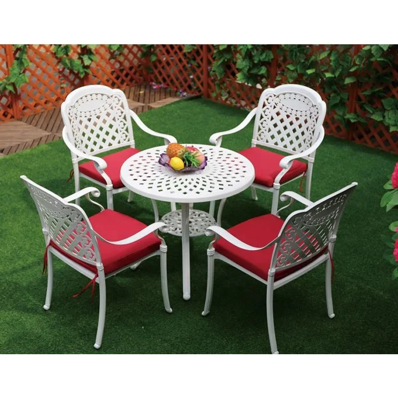 Outdoor Table and Chair Courtyard Outdoor Leisure Iron Furniture Table and Chair