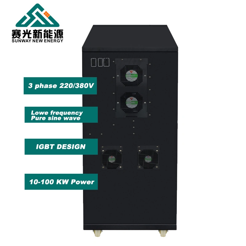 10kw 20kw 30kw 50kw 100kw off Grid Inverter with AC Input