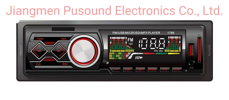 Sound Radio MP3 LED Display Car FM Player with Bluetooth