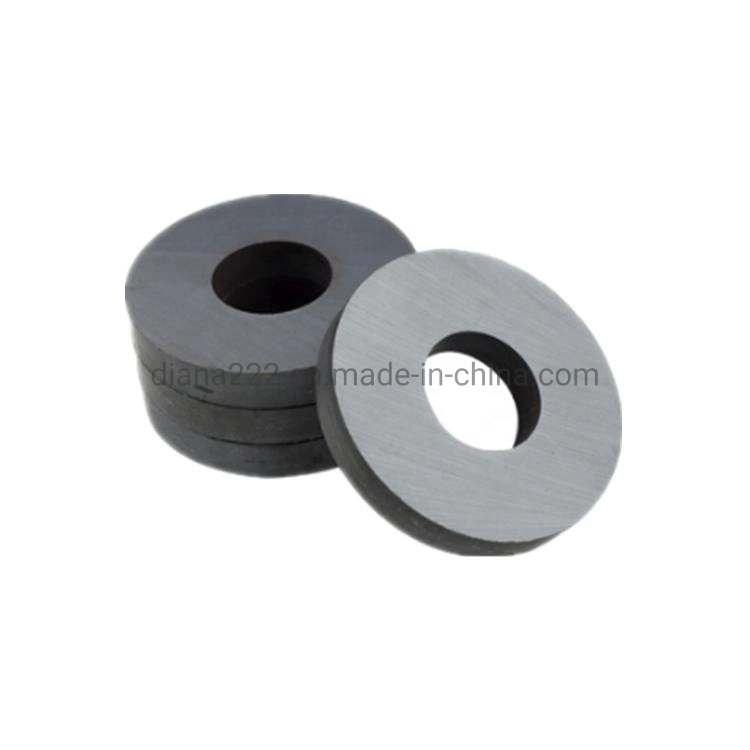 High Performance 8 Poles Ferrite Magnet Round Disc Ring Magnet for Sale and Industrial Wide Use