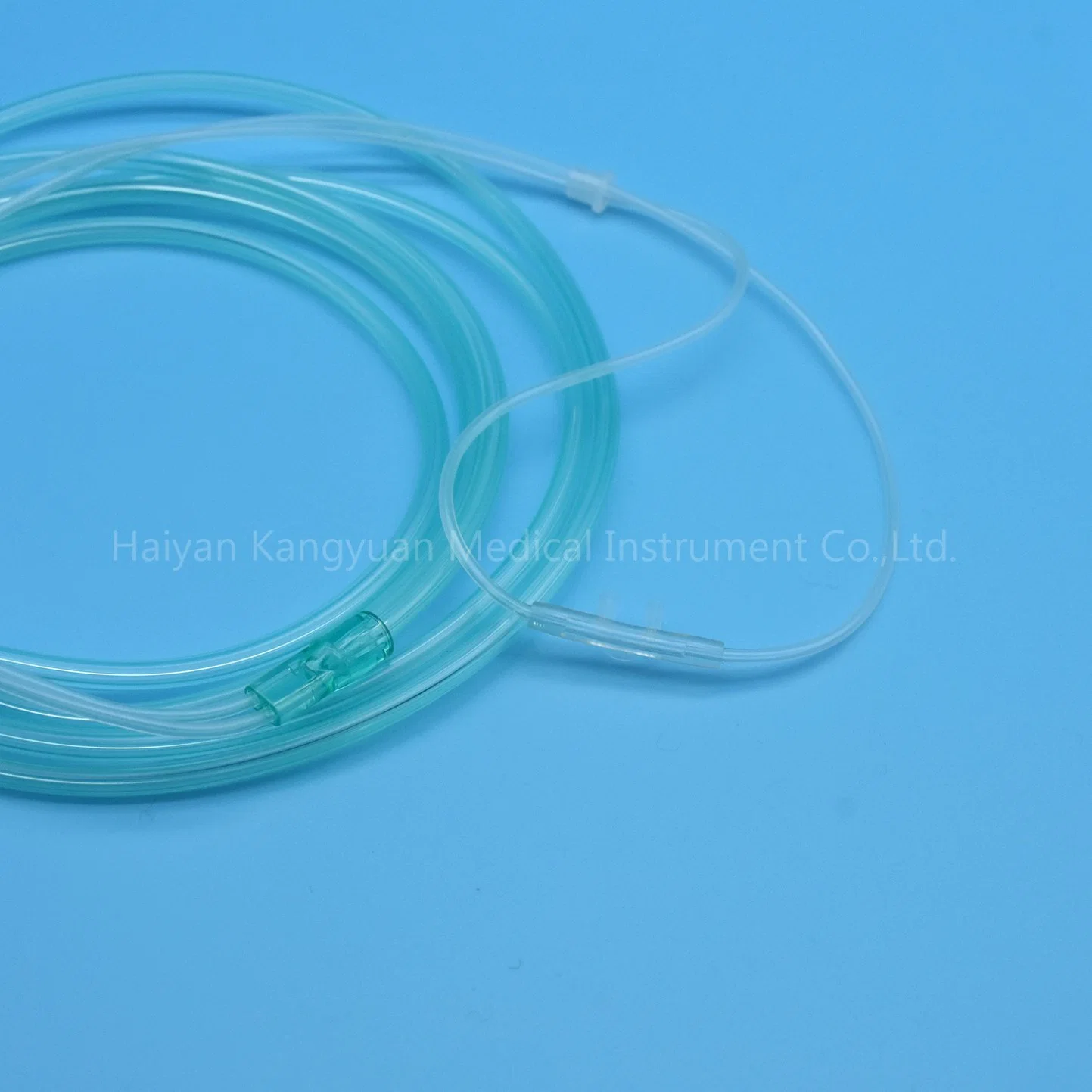 Oxygen Nasal Cannula Medical Supply Medical Material Soft Tip Oxygen Therapy Device Medical Cannula PVC Disposable