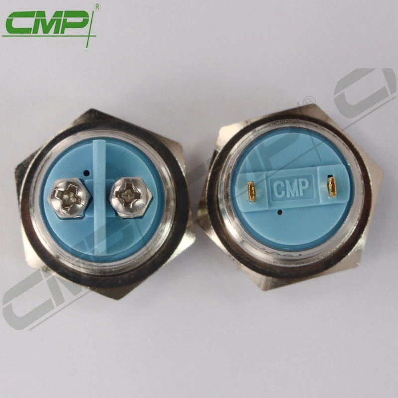 16mm Stainless Steel Domed Normally Open Momentary Push Button Switch