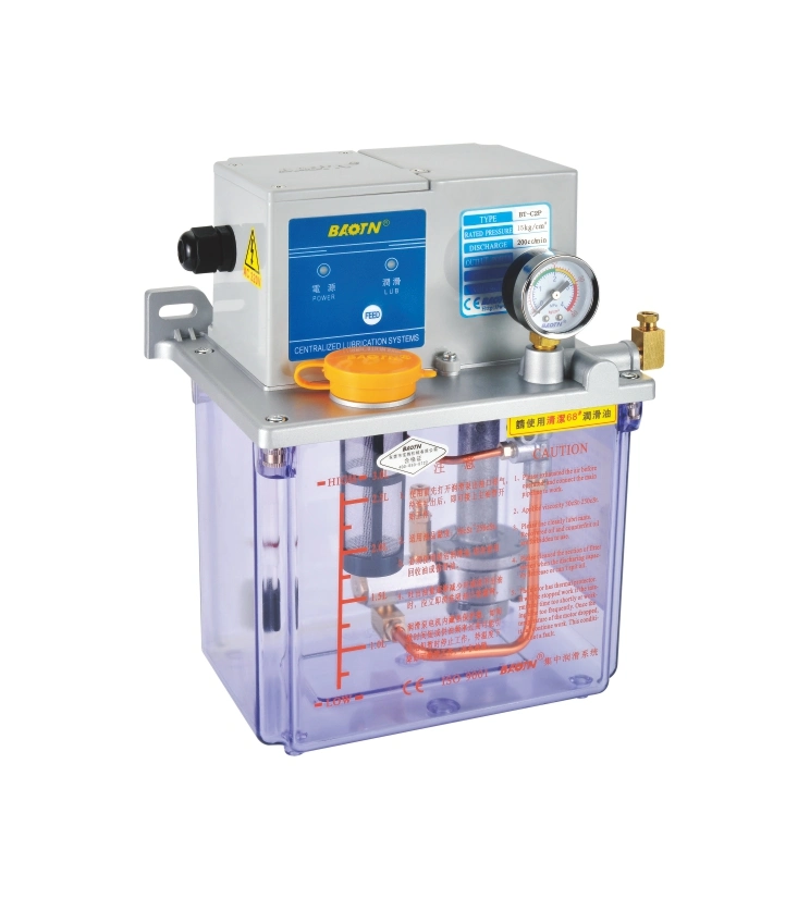 Baotn BTA-C2 tipo DC24V 2L de la bomba de lubricación automática de control PLC de Aceite fino Bomba de engrase