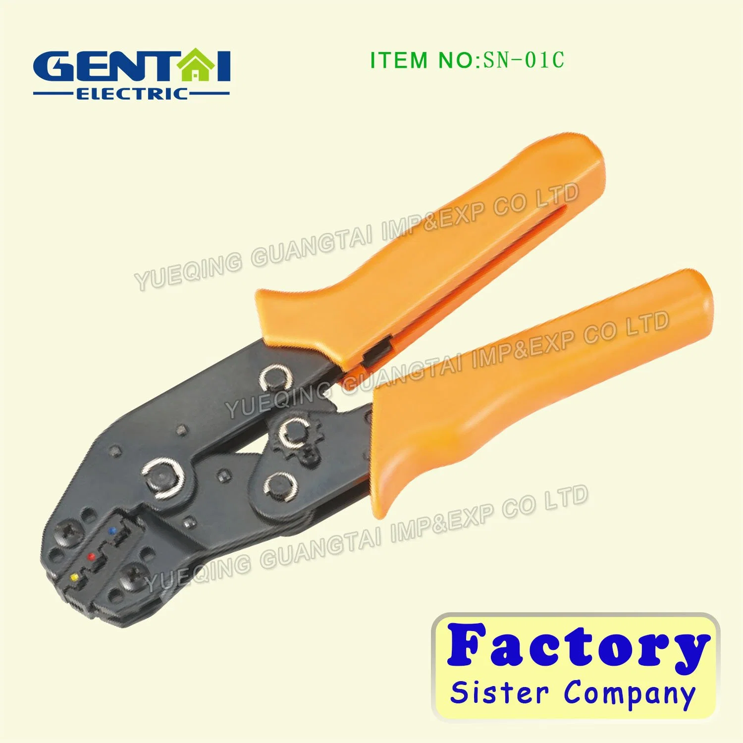 Sn-02c 0.25-2.5mm2 Mini European Style Automatic Terminal Crimping Plier