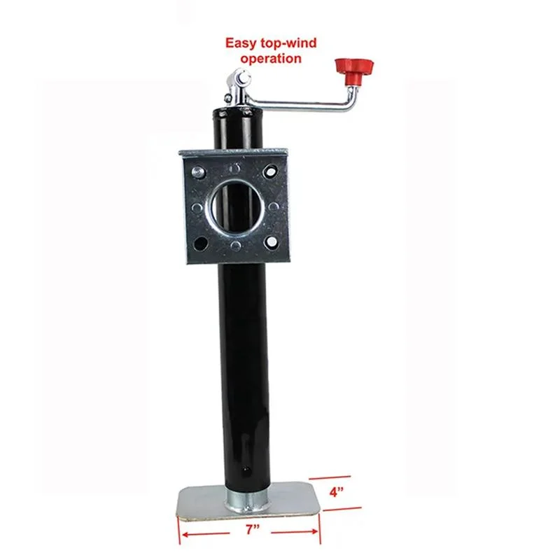 Trailer Jack & Clamp 260mm Travel - 2000lbs Capacity (48390008)