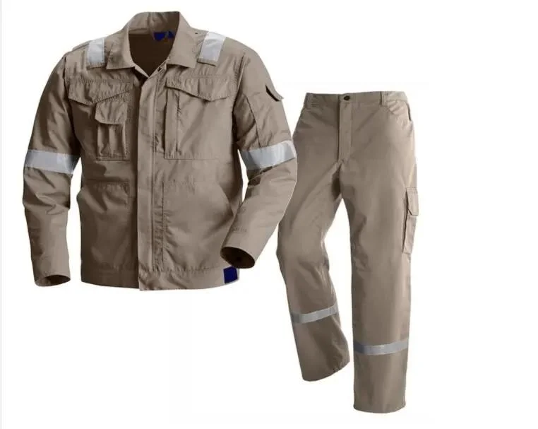 Mechanic Wear Fr Safety Clothing Uniforms Flame Retardant Industrial Work Coverall