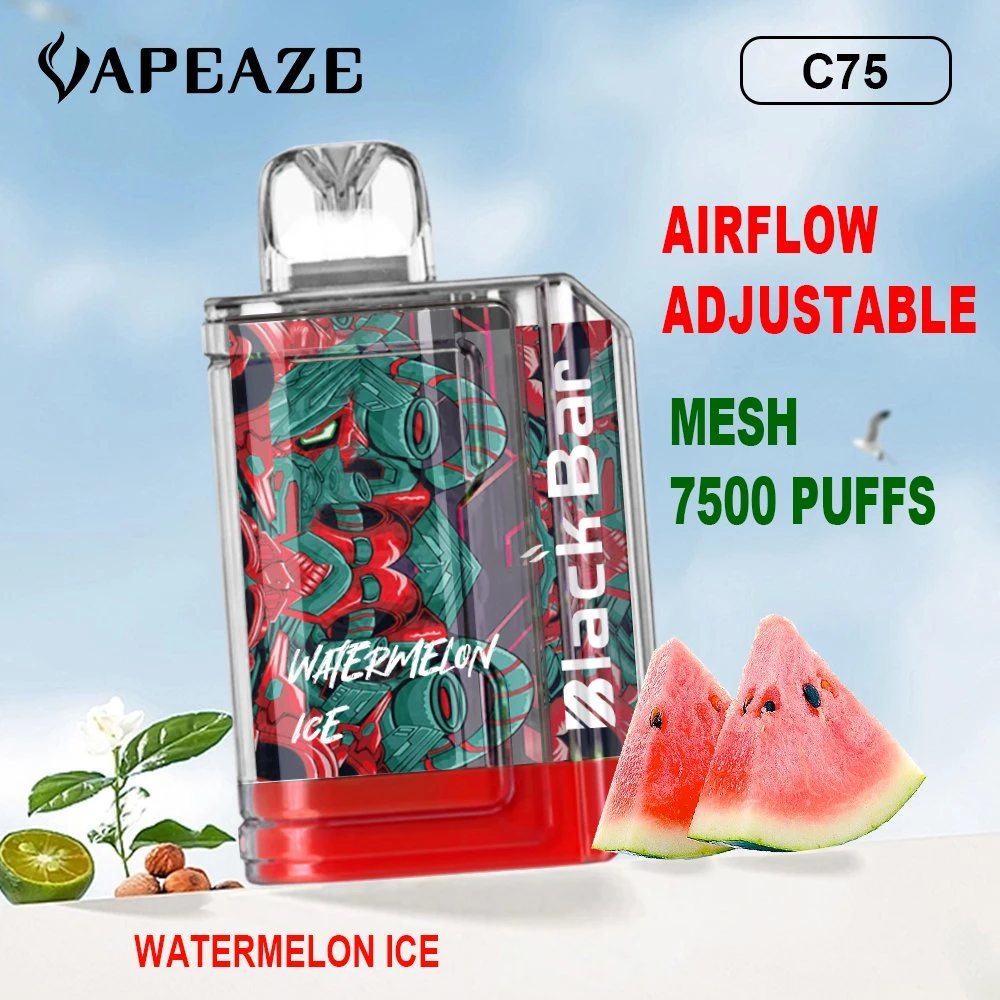 Großhandel/Lieferant Vape Black Bar 7000 E Zigarette Randm Aromen 0% 2% 5% Nikotin Lost Vape Orion Bar 7500 Puffs Einweg Vape Pen