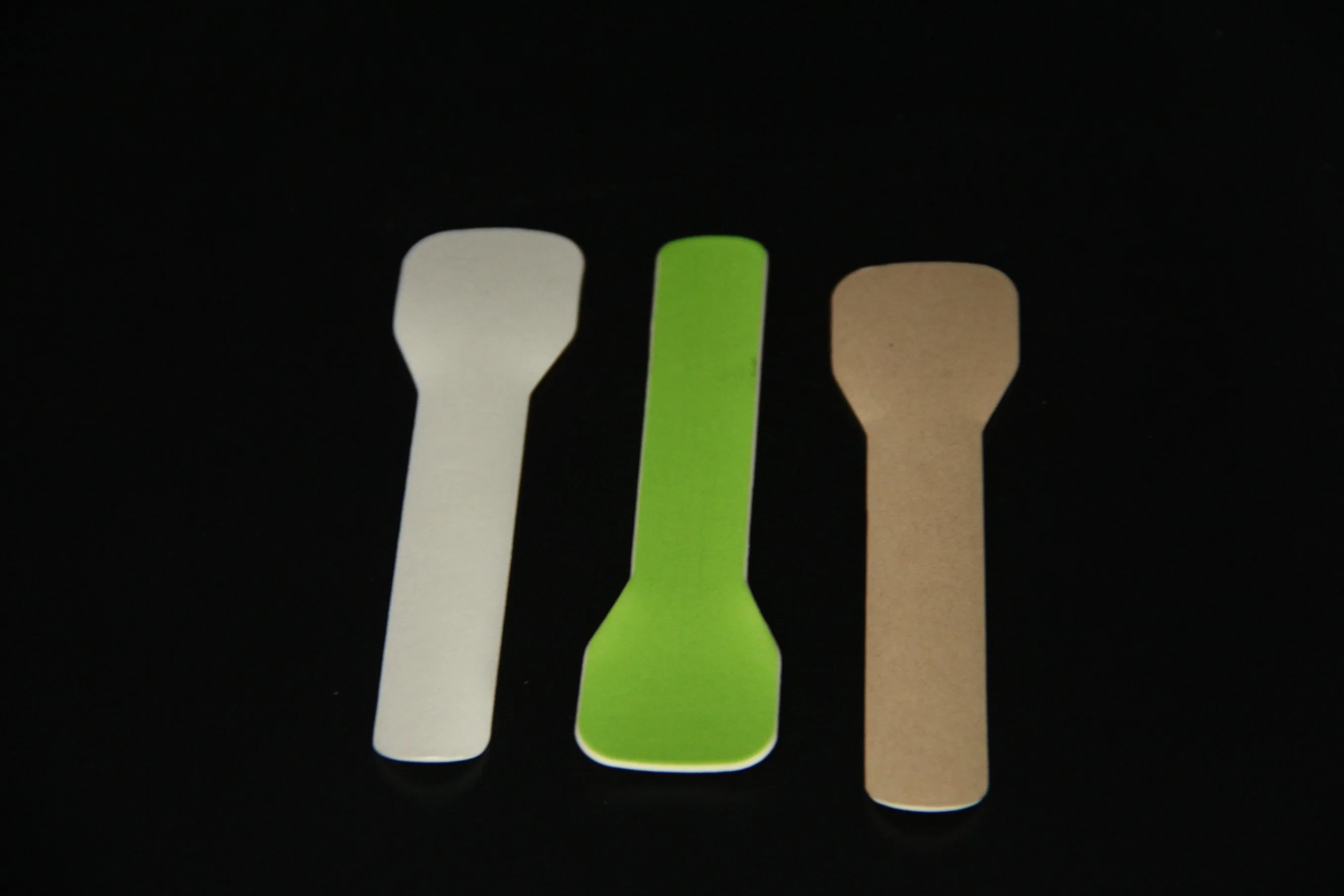Ensemble de couteaux jetables en papier biodégradable de bambou
