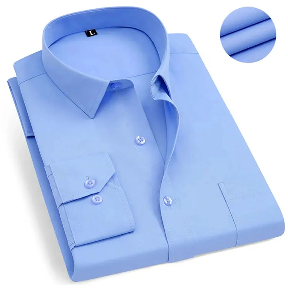 Wholesale/Supplier Logo Custom Cotton Business Casual Slim Fit Men Dress Shirts