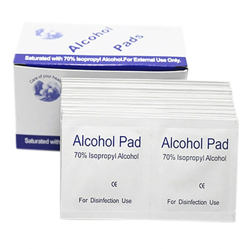 Portable Disposable Non-Woven Alcohol Swab Alcohol Pad