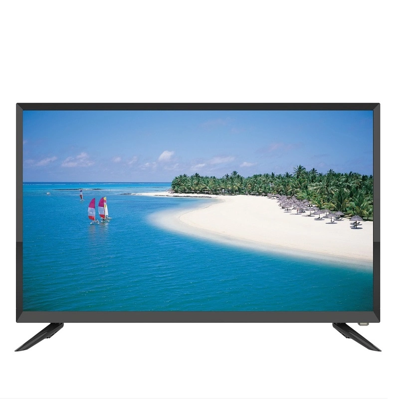 شاشة تلفزيون مسطحة LED عالية الدقة مقاس 32 بوصة بدقة 2K/4K ذكية لفندق Home
