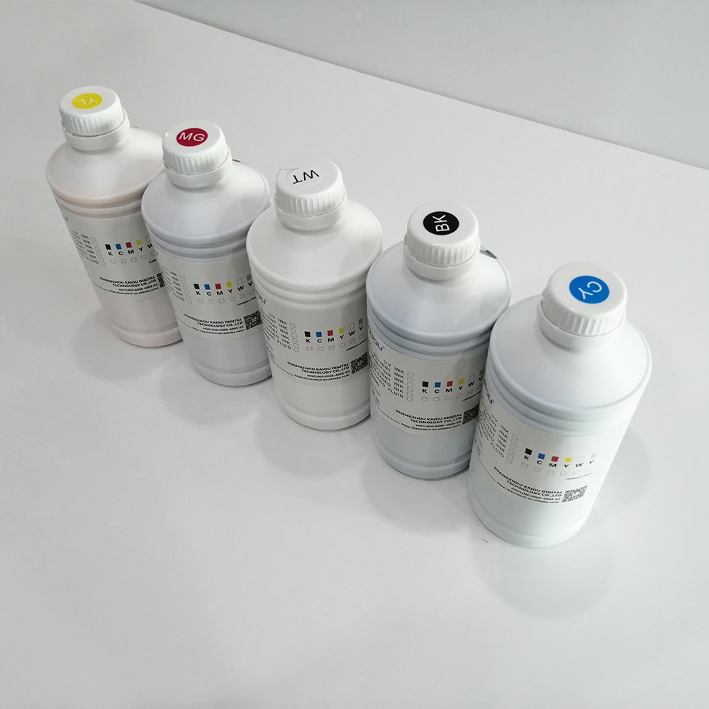 Factory High Precision High Quality Pigment Inks Cmykw for All Kind of Dtf Printing Solution