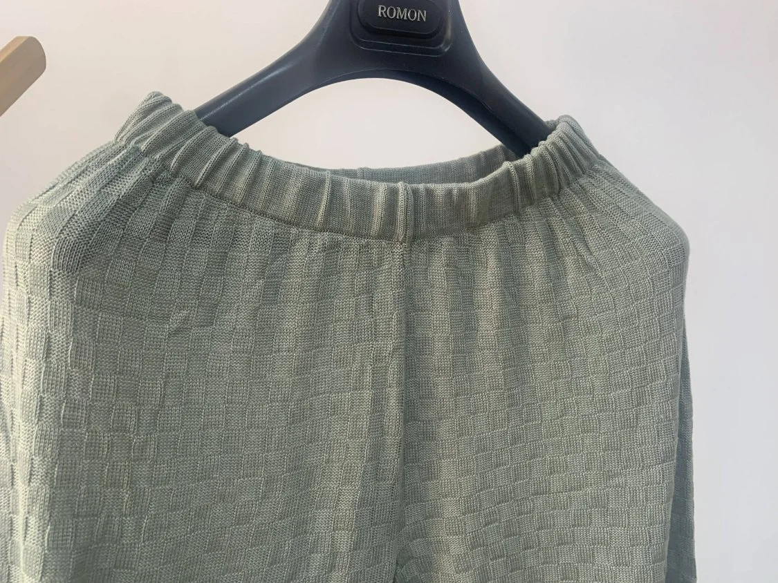 Nuevo diseño del 100% ecológica Bamboo tejidos de punto de refrigeración de las mujeres cómodo Shorts bata de baño para el verano de personalización logotipo