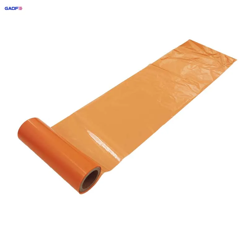 Orange Color Printer Ribbon Wax Resin Ribbon