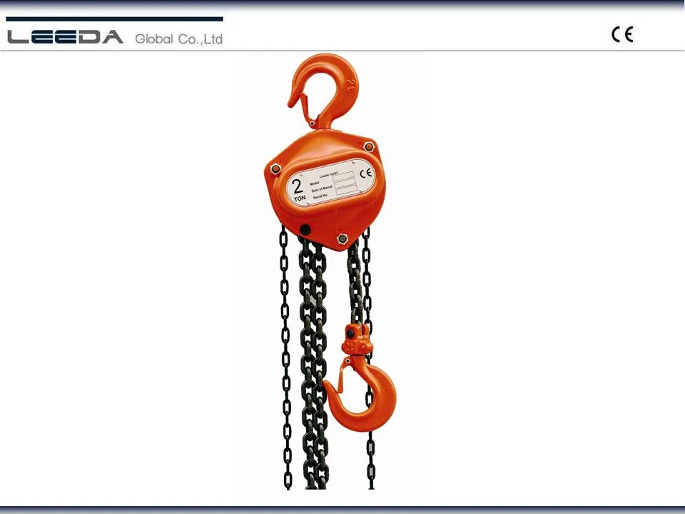 1000kg Dual Speed Electric Chain Hoist