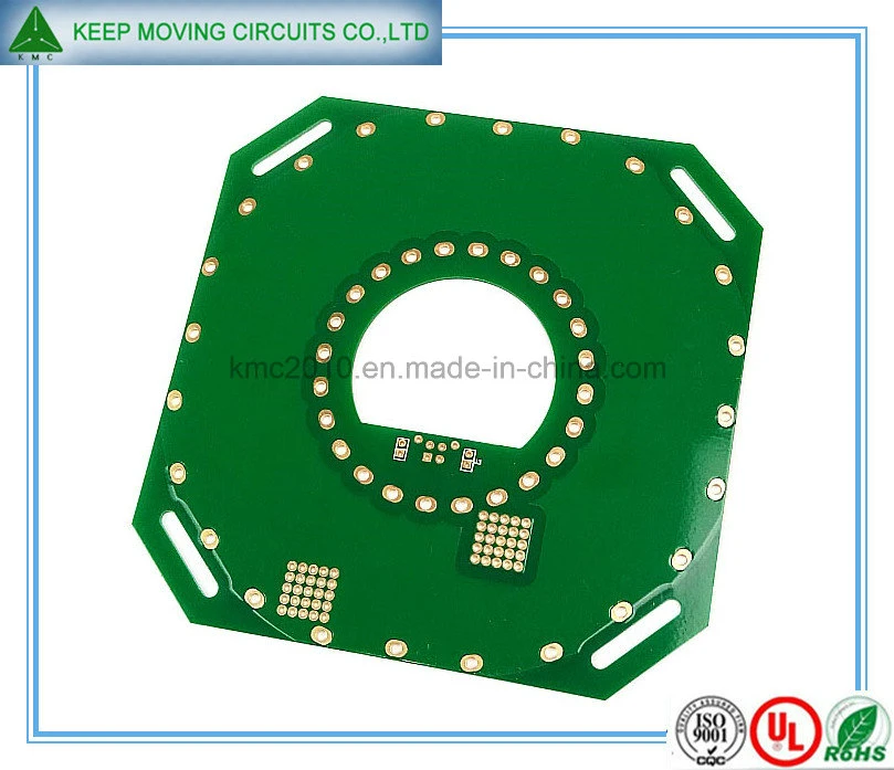 Bonne qualité 6 couche de carte de circuit imprimé avec circuit vert BGA