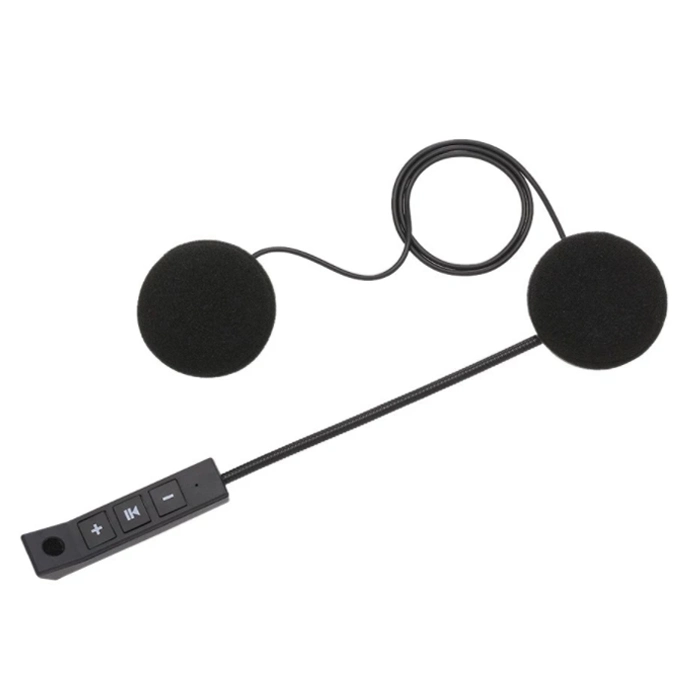 Casque de moto Bluetooth sans fil avec écouteurs pour casque de moto à conduction osseuse, mains libres