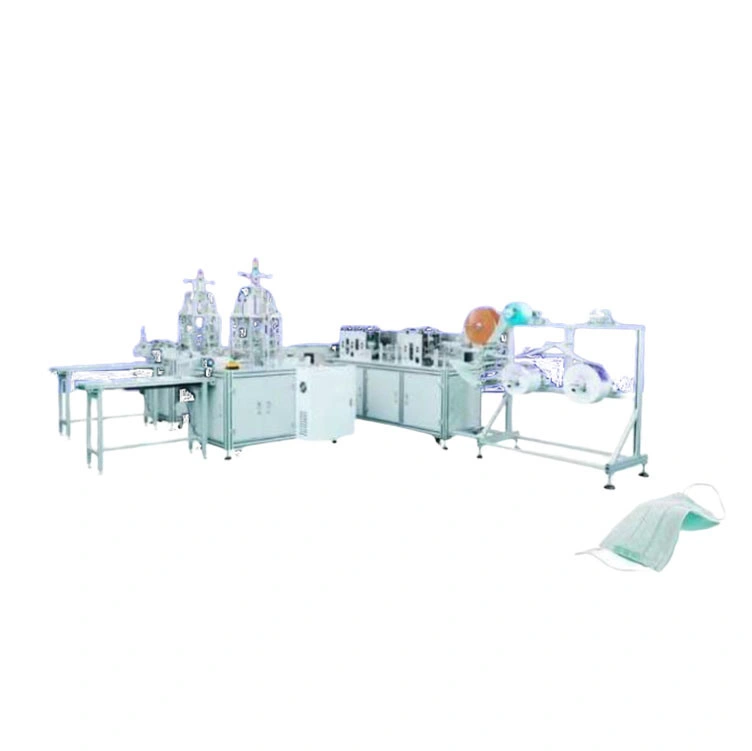 Full Automatic Disposable Non Woven Medical Surgical Mask Making Machinery Factory Price