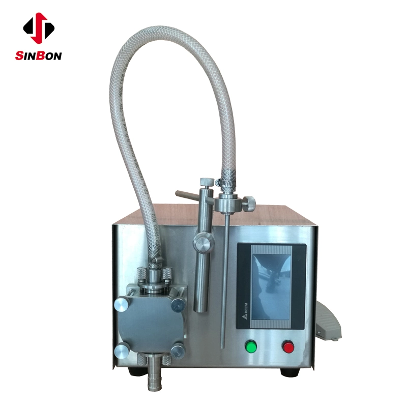 Semi-Automatic Gear Pump Liquid Filling Machine