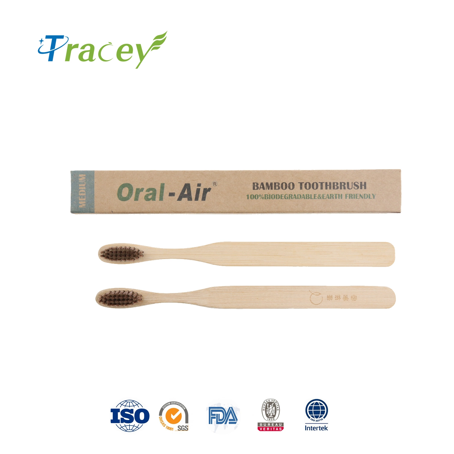 Biodegradable Rainbow Nylon 4 10 Pack 10 PCS Charcoal Bamboo Toothbrush Manufacturer