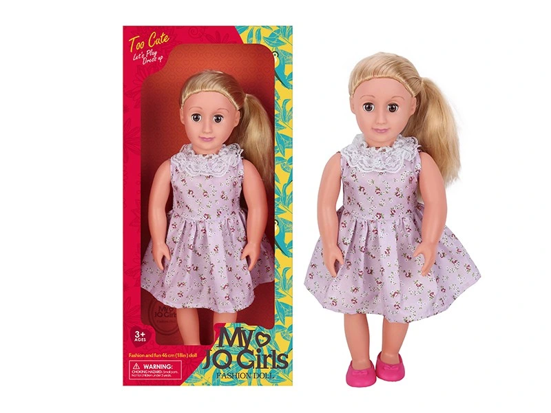 18 pulgadas Baby Doll Toys Juego de muñecas de moda para niños