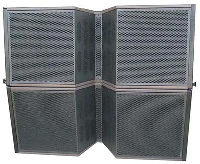 Doble 12" sistema de sonido DJ Neodynium Active Line Array altavoz