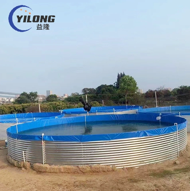 Aquakultursystem Wasserbehälter Fischfarm Kunststoff Fischzucht Tank