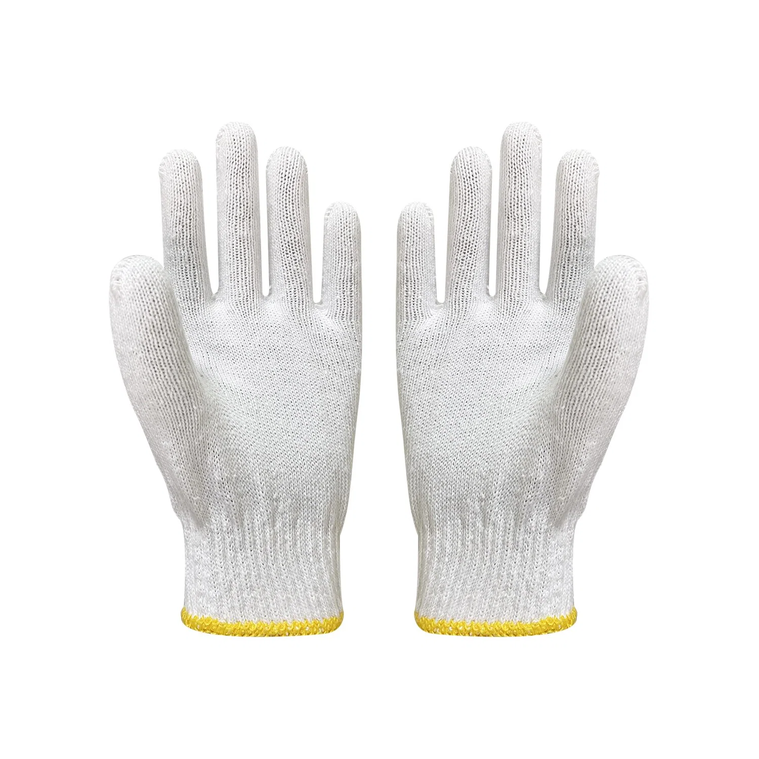 Good Price 7/10 Gauges Natural White Work Cotton Labor Protection Glove