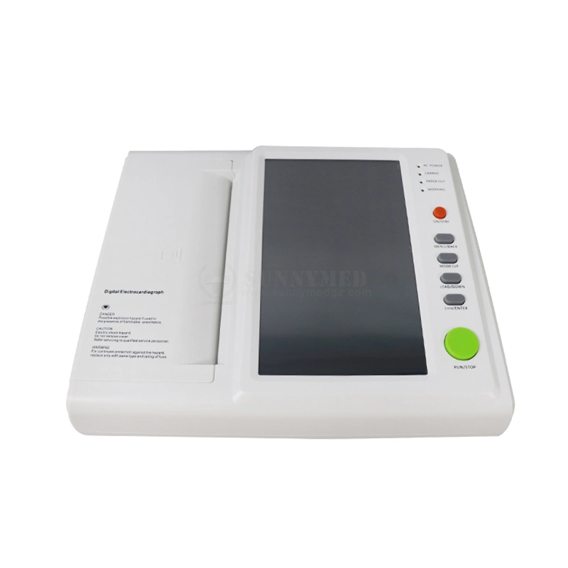 Sy-H008_Vet Portable Fast Result 3 Channel ECG Machine Handheld Electrocardiograph