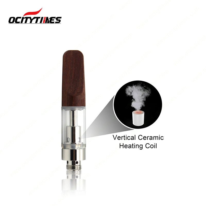 OcityTimes Metal VAPE cartucho de vidrio de aceite 510 tanque de vidrio de aceite Sin fugas