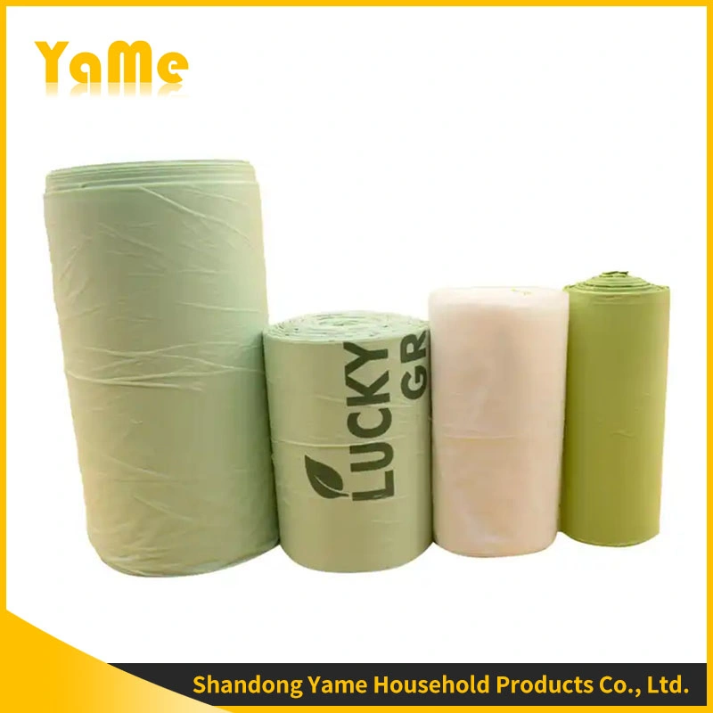 Wholesale Biodegradable and Compostable Plastic Rolled Trash Bag