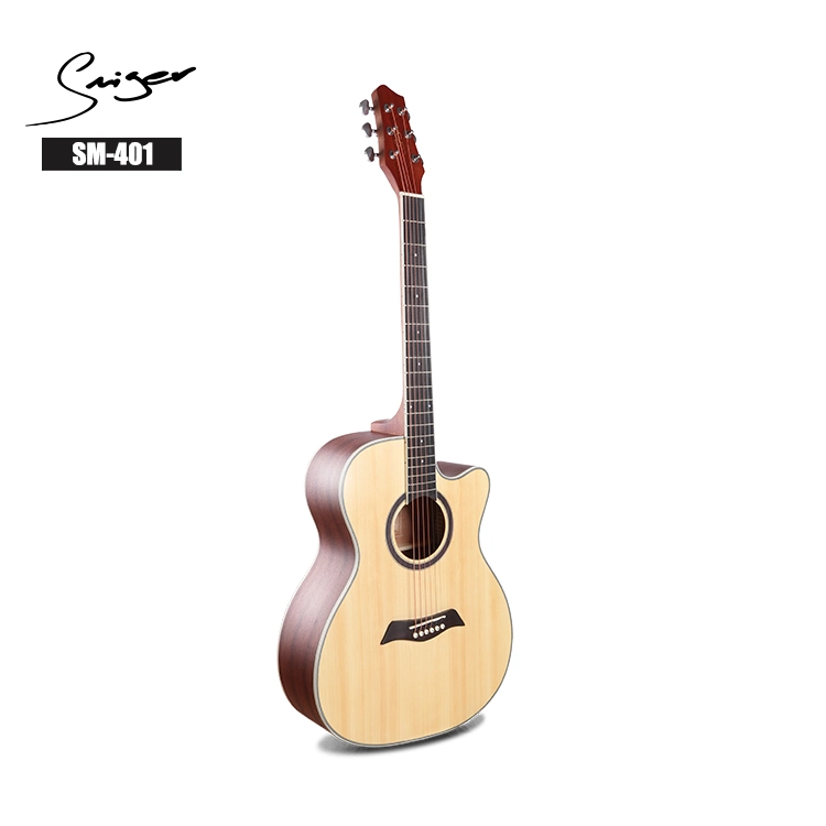 6 Strings Acoustic Guitar Strings Instrument with 40 Inch