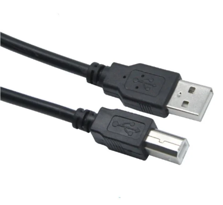 Universal USB 2.0 Printer Connecting Wire a Male to B Male Scanner Cable with Charging Function