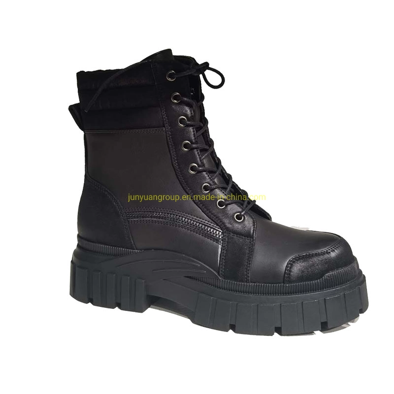 Women Fashion Flat Boots Ladies Boots Comfort Tactical Boots