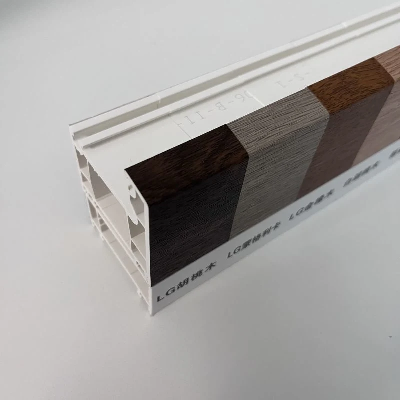 Gkbm 60b Laminated UPVC Profiles for Casement Windows