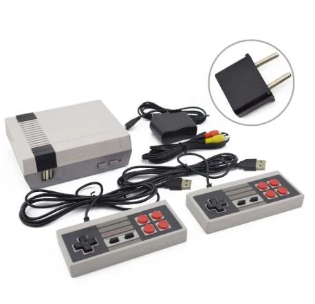 Data Frog Mini TV Game Console 8 بت Retro Video ألعاب مدمجة 620 مع وحدات تحكم مزدوجة لعبة الجهاز المحمول باليد اللاعب