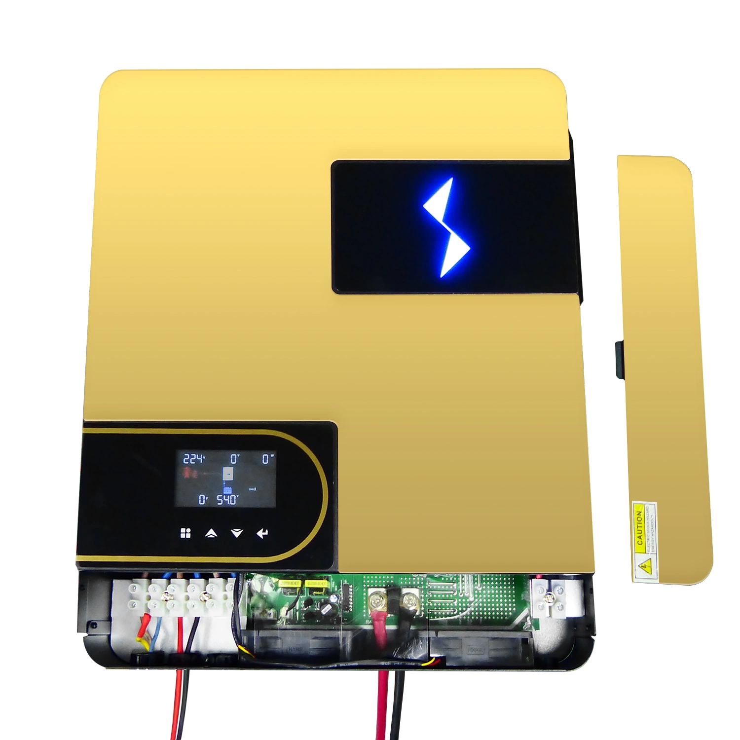 Gcsoar Pure Sine Wave on/off Grid Hybrid 48V 6kw Solar Hybrid Inverter with 120A MPPT Solar Charge Controller

محول هجين شمسي بقدرة 6 كيلووات وموجة جيبية نقية من Gcsoar مع تحكم شحن شمسي MPPT بقوة 120 أمبير وقابل للتشغيل على الشبكة وخارجها بجهد 48 فولت.