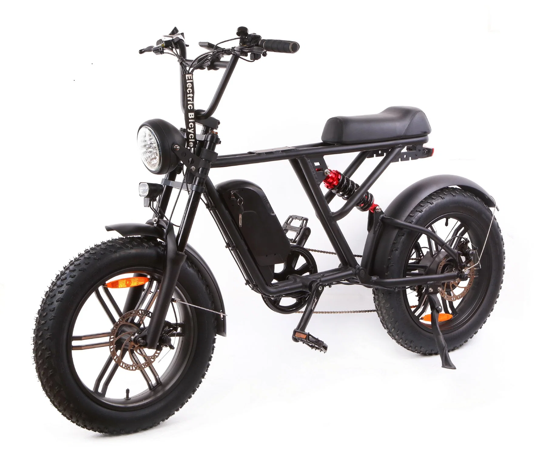 Queene Unfoldable Fat 20 pouces pneu ville vélo électrique avec batterie au lithium du moteur arrière