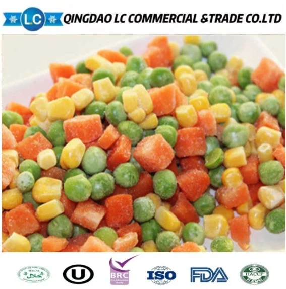 IQF Verduras congeladas Mixtas Nuevo cultivo precio de fábrica de alta calidad Desde China