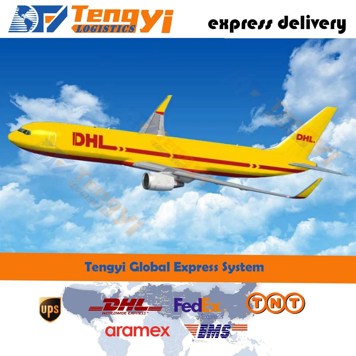 Express Logistics Provide Air Shipping Agent to Andorra/Angola DHL/UPS/FedEx/TNT/Aramex