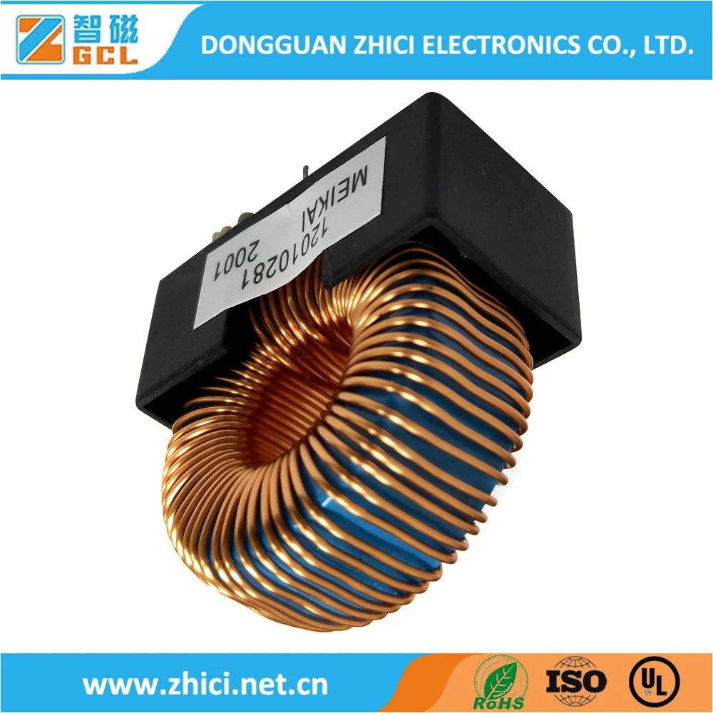 UL Toroidal totalmente compatible T28*16*13 Core Inductor de modo común para equipos de control de comunicaciones