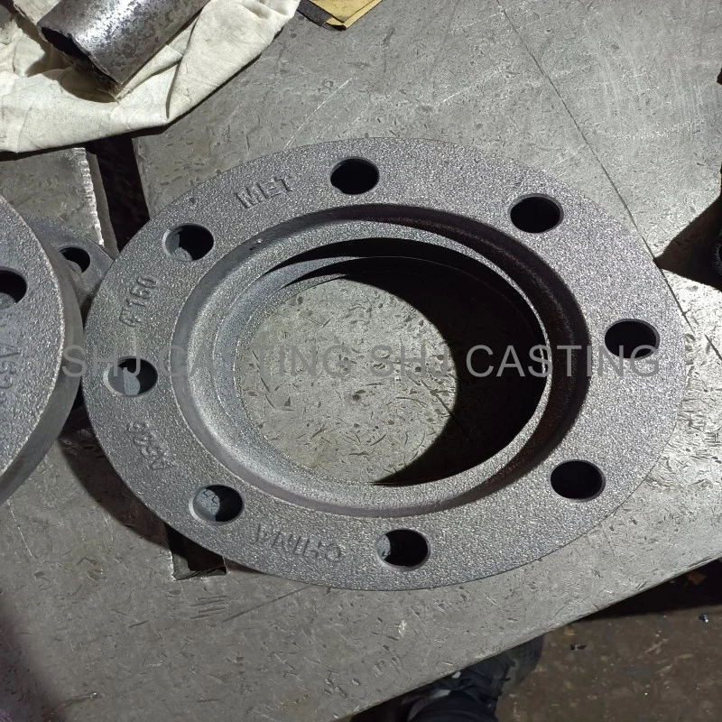 Flange de ferro dúctil fundido ASTM A536 para terminal de encaixe HDPE Adaptador de flange